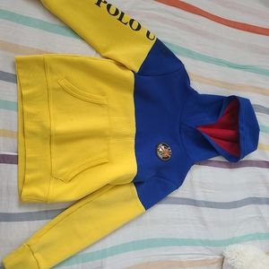 Boys Ralph Lauren color block sweatshirt